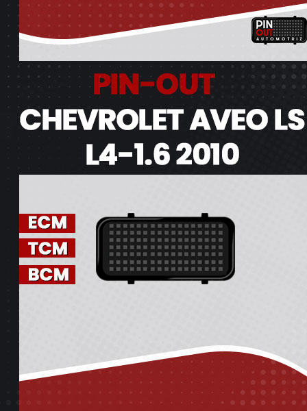 PIN-OUT CHEVROLET AVEO LS L4-1.6 2010