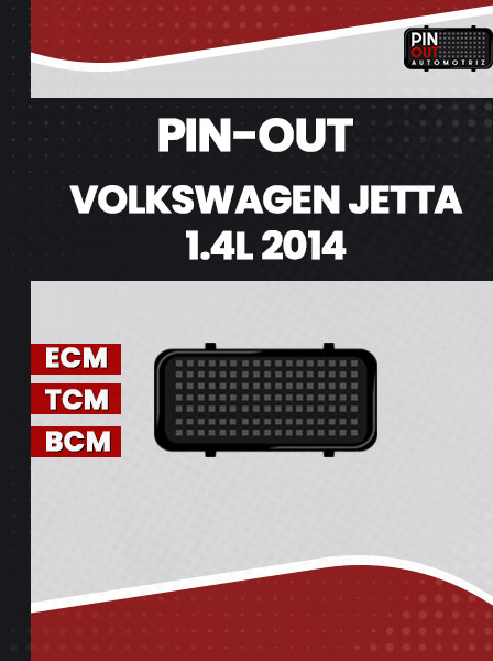 PIN-OUT VOLKSWAGEN JETTA L4-1.4L 2014