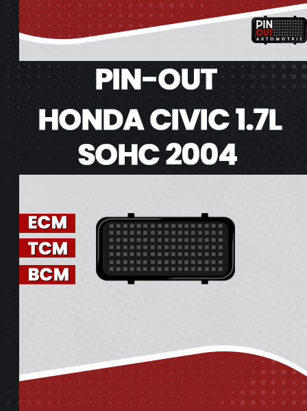PIN-OUT HONDA CIVIC 1.7L SOHC 2004