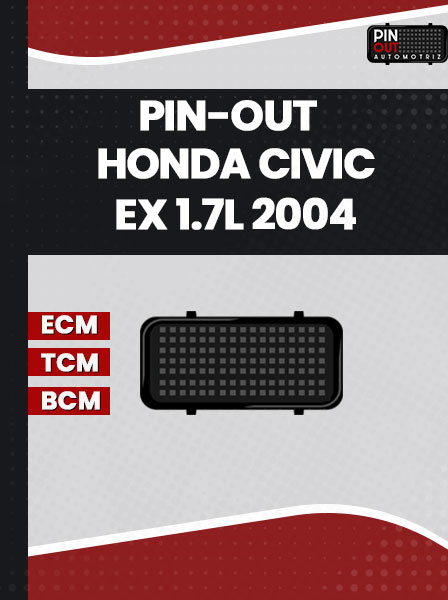 PIN-OUT HONDA CIVIC EX 1.7L 2004