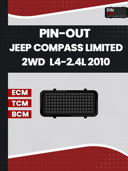 PIN-OUT JEEP COMPASS LIMITED 2WD L4-2.4L 2010