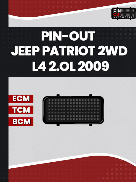 PIN-OUT JEEP PATRIOT 2WD L4 2.OL 2009