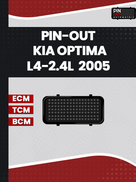 PIN-OUT KIA OPTIMA L4-2.4L 2005