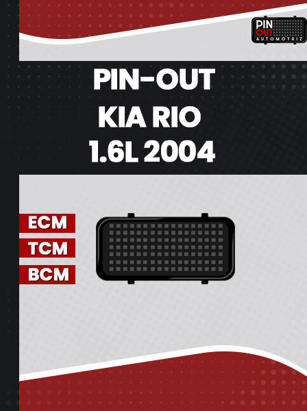 PIN-OUT KIA RIO 1.6L 2004
