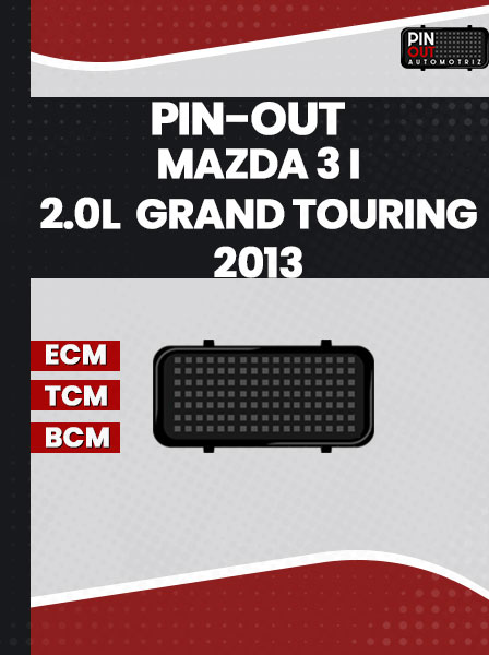PIN-OUT MAZDA 3 I 2.0 GRAND TOURING 2013