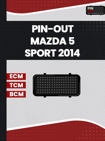 PIN-OUT MAZDA 5 SPORT 2014