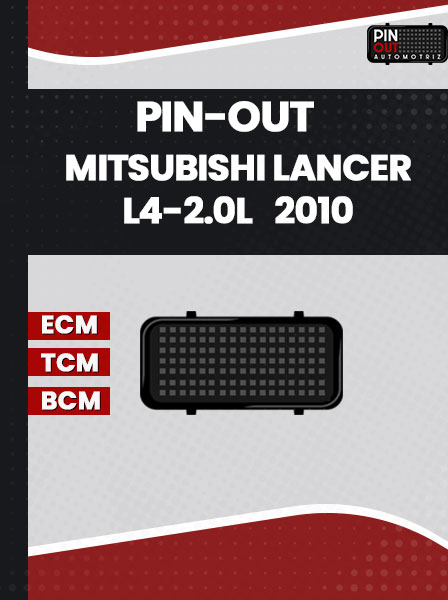 PIN-OUT MITSUBISHI LANCER L4-2.0L 2010