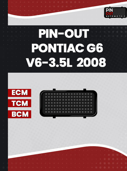 PIN-OUT PONTIAC G6 V6-3.5L 2008