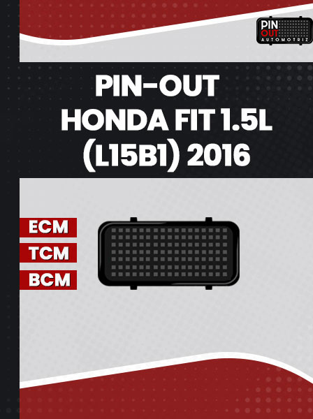 PIN-OUT HONDA FIT 1.5L (L15B1) 2016
