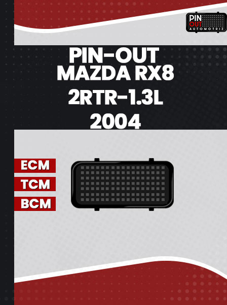 PIN-OUT MAZDA RX8 2RTR-1.3L 2004