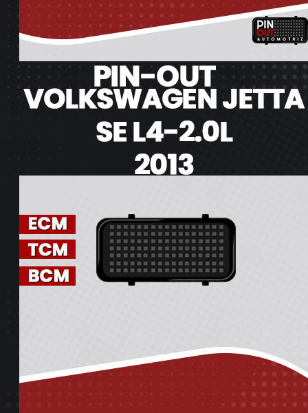 PIN-OUT VOLKSWAGEN JETTA SE L4-2.0L 2013